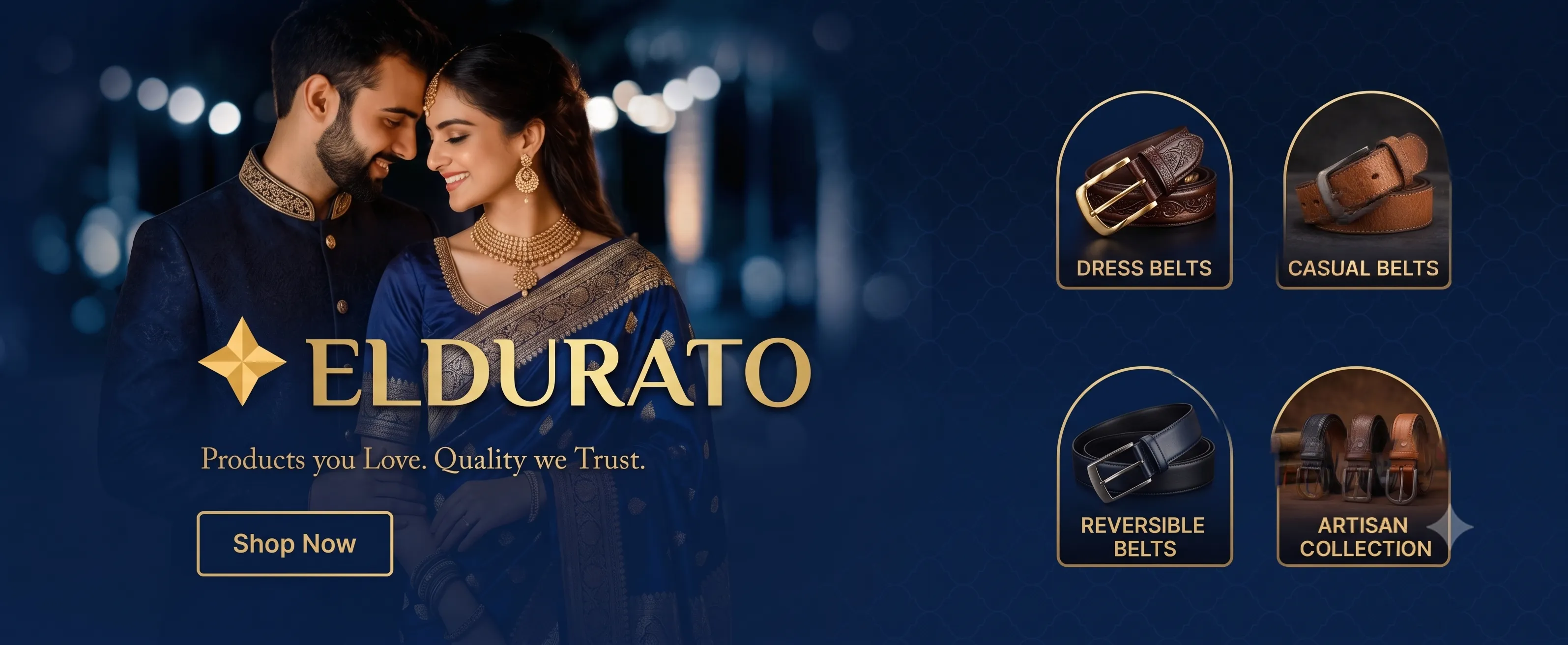 Premium leather belts collection for men and women - Shop best quality belts at Eldurato